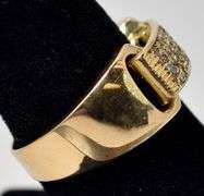 Wonderful 18k Yellow Gold Diamond Ring