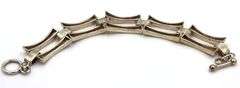 Vintage 925 sterling silver link bracelet