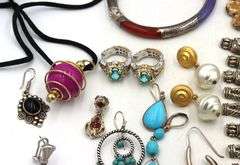 925 Sterling Silver Bulk of Jewerly