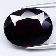 Midnight crimson 6.41ct Garnet from Madagascar!