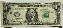 1988 CH CU $1 San Francisco Repeater FRN