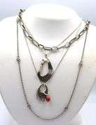 925 Sterling Silver Necklace Lot