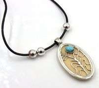 925 Sterling Silver Cippy Crazyhorse Eagle Dancer Design Jasper Necklace