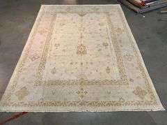 Exquisite Oushak Rug 8.7x11.2