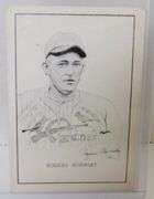 Roger Hornsby 1950's Callahan Hall of Fame Baseball Card