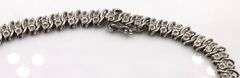Lot of Vintage 925 sterling silver hoop earrings and bracelet