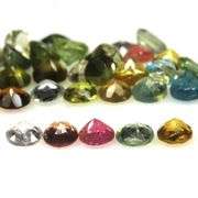 Fancy color! Untreated! 5.98ct vibrant Tourmaline set