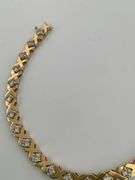 CERTIFIED BRAND NEW 14K YELLOW GOLD DIAMOND BRACELET
