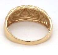 Byzantine Inspired 14K YG Dome Ring