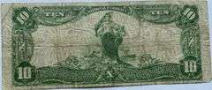 $10 Farmers Deposit National Bank of Pittsburgh Series 1902 Note.
