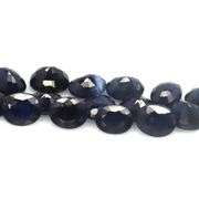 Rich! 7.18ct cobalt blue Sapphire set from Madagascar!
