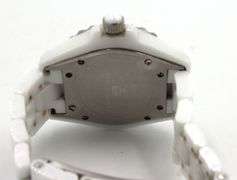 Swiss Legend Karamica white ceramic diamond quartz watch