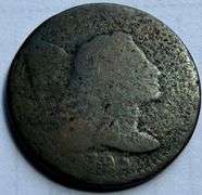 1795 Flowing Hair Large Cent.