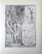 PABLO PICASSO, SCULPTURE OF SEATED NUDE