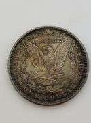 1881 S Morgan Silver Dollar, Toned "Flashy" UNC