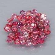 Real! Untreated! 4.25ct rose red Sapphire set!