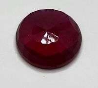 6.52ct Round Lead Treaded Ruby