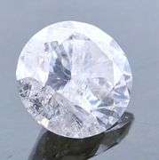 Absolutely stunning .99ct silver lab created Diamond