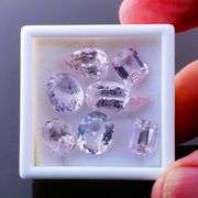 Amazing 16.65ct real UNTREATED Brazilian Morganite set!