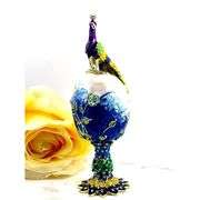 Imperial Peacock with Austrian Crystals & Bracelet Set