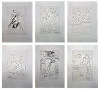 Investment! Picasso original limited edtion book by the artist, including 14 original etching.
