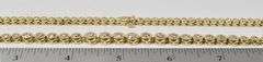 Gorgeous 14K Yellow Gold 4.00CTW Diamond  Riviera Necklace