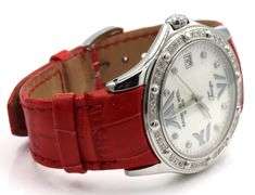 Raymond Weil Tango pearl diamond dial and bezel watch