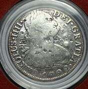 1792 Mexico City Counter Stamped 8 Reales