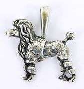 Kabana Sterling Poodle Pendant