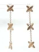 Tiffany & Co signature X silver earrings