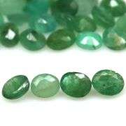 Rich emerald green 7.65ct 26pc Emerald set
