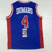 Autographed Joe Dumars Detroit Jersey