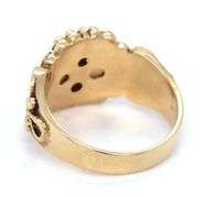 Attractive 14K YG Ring with Opals