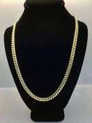 14K Yellow Gold Miami Cuban Link Chain