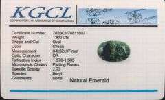 Huge Certified  1300 Ct Museum Size Natural Emerald