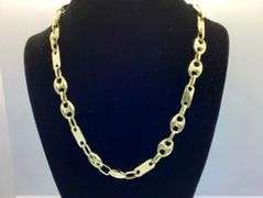 14K Yellow Gold Gucci Link Chain