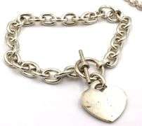 Group lot of 4 Vintage 925 sterling silver bracelets