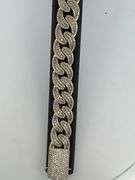 CERTIFIED 14K YELLOW GOLD MIAMI CUBAN LINK DIAMOND BRACELET
