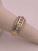 CERTIFIED 14K YELLOW GOLD DIAMOND BAND