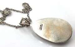 925 Sterling Silver BA Suarti Bali Mother Of Pearl Necklace