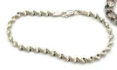 Group lot of 6 vintage 925 sterling silver bracelets