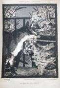 Very Rare Manet collection,  Paris Rotschild 1870 - 8 original etching included Manet LesChats