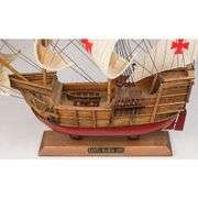 Wooden Model Ship Santa Maria 1492 Fully Assembled