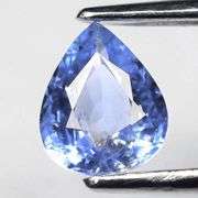 Simply beautiful solitaire sized .65ct blue Sapphire