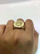 14K Yellow Gold Rolex Ring