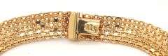Italian Made 14K YG Mesh Style Bracelet