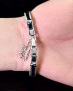 Diamond-Laden 14K White Gold Ladies Guildcrest Watch