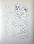 PABLO PICASSO, STANDING NUDE