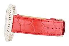 Montega 6.46ctw Diamond Art Deco, 50 x 37mm, Diamond Dial and Bezel, 18K Watch