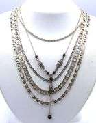 Group lot of 5 Vintage 925 sterling silver chains